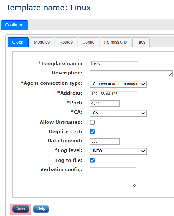 NXLog Manager configuration template
