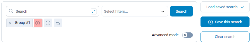 NXLog Platform new group filter